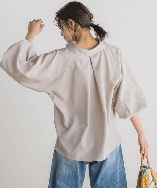 Droite lautreamont / ドロワットロートレアモン シャツ・ブラウス | 【WEB限定】袖ボリュームスキッパーブラウス≪洗濯機で洗える≫ | 詳細15