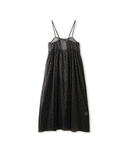 Droite lautreamont / ドロワットロートレアモン ロング・マキシ丈ワンピース | 箔ドットオーガンキャミワンピース≪手洗い可能≫ | 詳細6