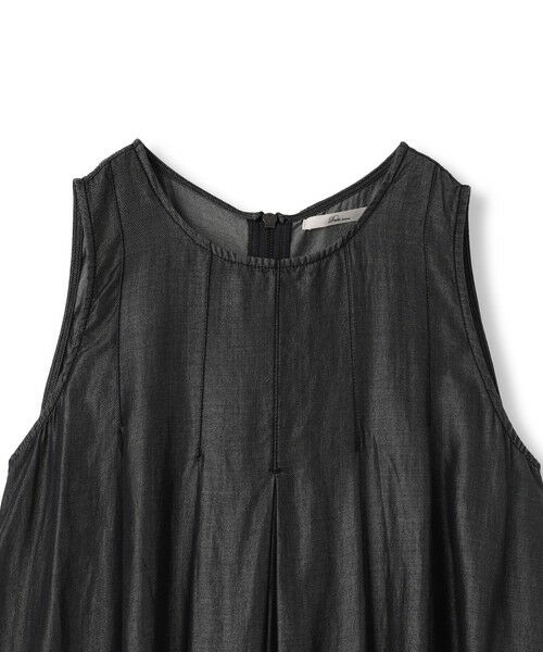 Droite lautreamont / ドロワットロートレアモン ロング・マキシ丈ワンピース | 【WEB限定】バイオシルクタックZIPワンピース≪洗濯機で洗える≫ | 詳細8