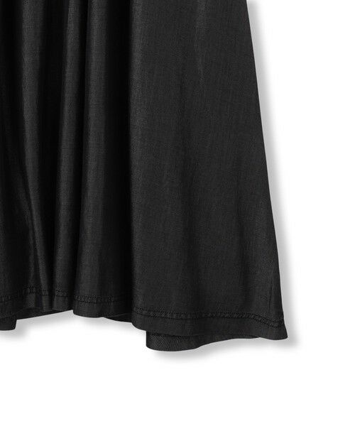 Droite lautreamont / ドロワットロートレアモン ロング・マキシ丈ワンピース | 【WEB限定】バイオシルクタックZIPワンピース≪洗濯機で洗える≫ | 詳細10