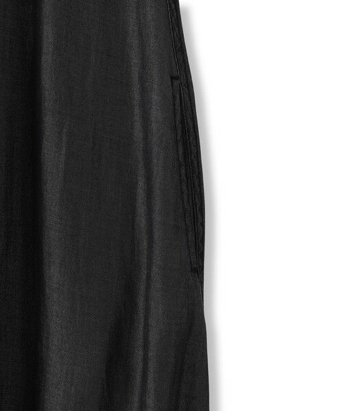 Droite lautreamont / ドロワットロートレアモン ロング・マキシ丈ワンピース | 【WEB限定】バイオシルクタックZIPワンピース≪洗濯機で洗える≫ | 詳細11