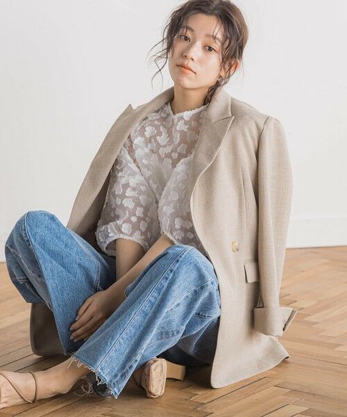 Droite lautreamont / ドロワットロートレアモン テーラードジャケット | ASAMI3rdテーラードジャケット≪手洗い可能≫ | 詳細2