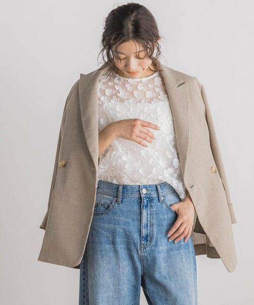 Droite lautreamont / ドロワットロートレアモン テーラードジャケット | ASAMI3rdテーラードジャケット≪手洗い可能≫ | 詳細4