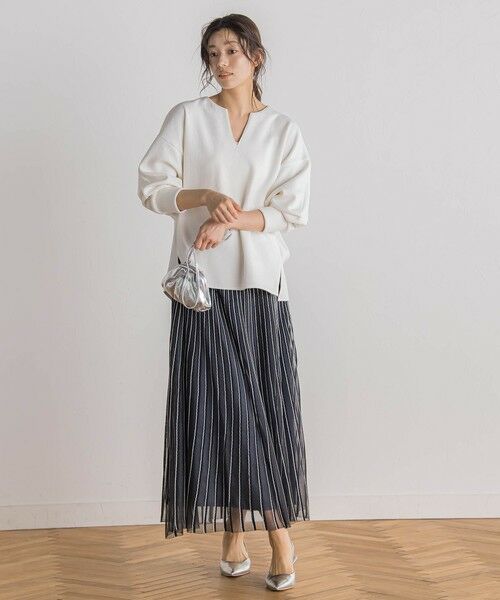 Droite lautreamont / ドロワットロートレアモン カットソー | ブークレダンボールプルオーバー≪洗濯機で洗える≫ | 詳細6