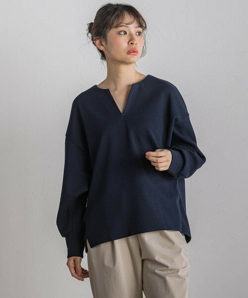 Droite lautreamont / ドロワットロートレアモン カットソー | ブークレダンボールプルオーバー≪洗濯機で洗える≫ | 詳細14