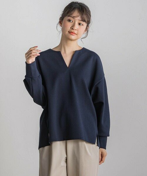 Droite lautreamont / ドロワットロートレアモン カットソー | ブークレダンボールプルオーバー≪洗濯機で洗える≫ | 詳細17