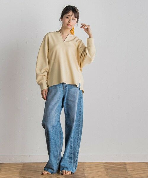 Droite lautreamont / ドロワットロートレアモン カットソー | ブークレダンボールプルオーバー≪洗濯機で洗える≫ | 詳細23