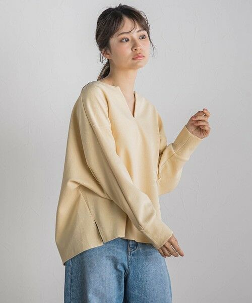 Droite lautreamont / ドロワットロートレアモン カットソー | ブークレダンボールプルオーバー≪洗濯機で洗える≫ | 詳細26