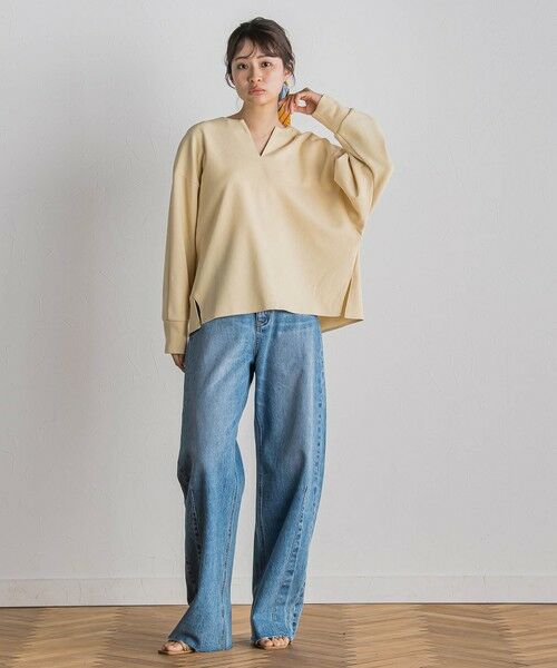 Droite lautreamont / ドロワットロートレアモン カットソー | ブークレダンボールプルオーバー≪洗濯機で洗える≫ | 詳細19