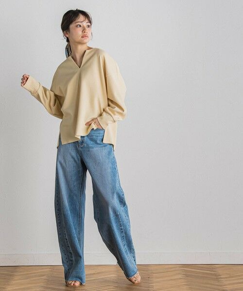 Droite lautreamont / ドロワットロートレアモン カットソー | ブークレダンボールプルオーバー≪洗濯機で洗える≫ | 詳細20