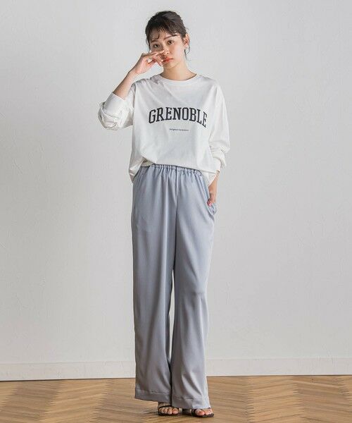 Droite lautreamont / ドロワットロートレアモン カットソー | 47/2サイロプレミアムプルオーバー≪洗濯機で洗える≫ | 詳細2