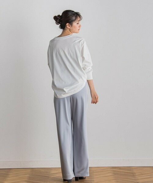 Droite lautreamont / ドロワットロートレアモン カットソー | 47/2サイロプレミアムプルオーバー≪洗濯機で洗える≫ | 詳細4