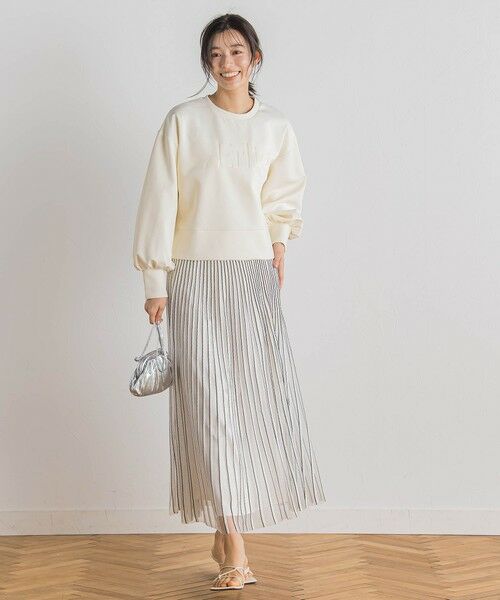 Droite lautreamont / ドロワットロートレアモン カットソー | 【WEB限定】クリアロゴプリントプルオーバー≪洗濯機で洗える≫ | 詳細4