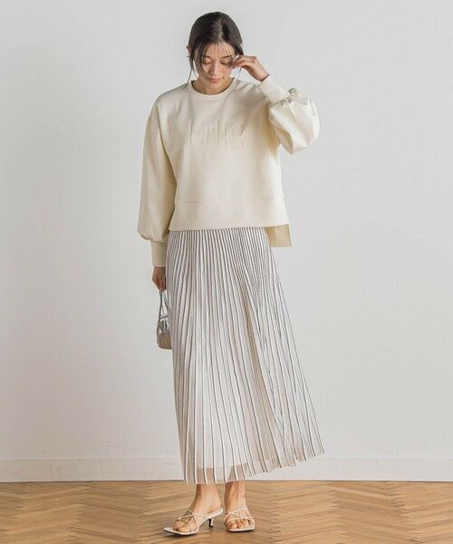 Droite lautreamont / ドロワットロートレアモン カットソー | 【WEB限定】クリアロゴプリントプルオーバー≪洗濯機で洗える≫ | 詳細5