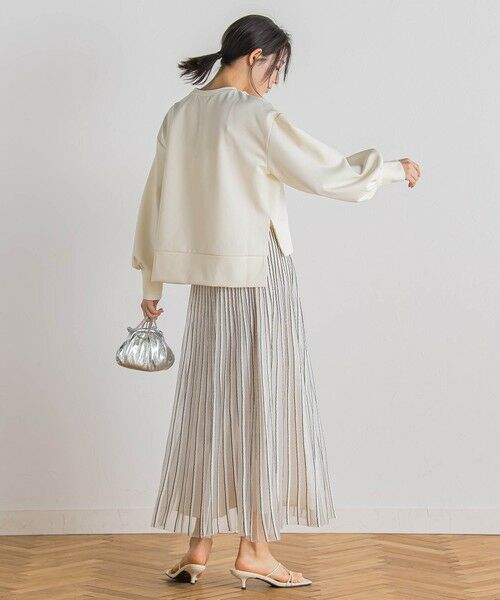 Droite lautreamont / ドロワットロートレアモン カットソー | 【WEB限定】クリアロゴプリントプルオーバー≪洗濯機で洗える≫ | 詳細6