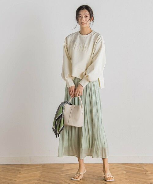 Droite lautreamont / ドロワットロートレアモン カットソー | 【WEB限定】クリアロゴプリントプルオーバー≪洗濯機で洗える≫ | 詳細7