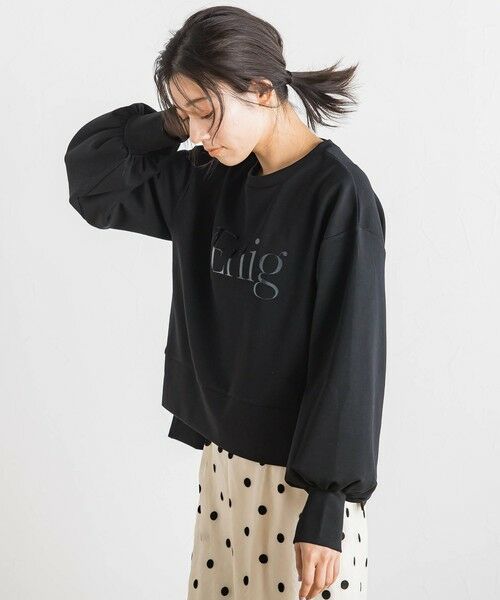 Droite lautreamont / ドロワットロートレアモン カットソー | 【WEB限定】クリアロゴプリントプルオーバー≪洗濯機で洗える≫ | 詳細13