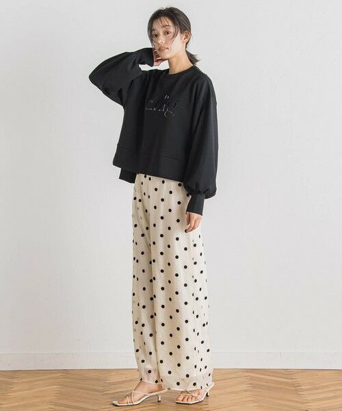 Droite lautreamont / ドロワットロートレアモン カットソー | 【WEB限定】クリアロゴプリントプルオーバー≪洗濯機で洗える≫ | 詳細16