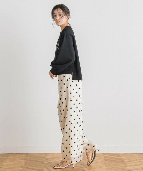 Droite lautreamont / ドロワットロートレアモン カットソー | 【WEB限定】クリアロゴプリントプルオーバー≪洗濯機で洗える≫ | 詳細17