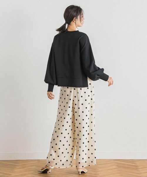 Droite lautreamont / ドロワットロートレアモン カットソー | 【WEB限定】クリアロゴプリントプルオーバー≪洗濯機で洗える≫ | 詳細18