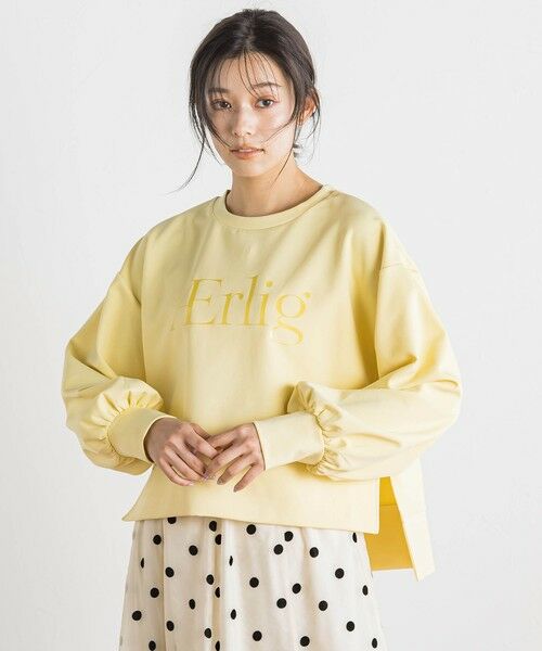 Droite lautreamont / ドロワットロートレアモン カットソー | 【WEB限定】クリアロゴプリントプルオーバー≪洗濯機で洗える≫ | 詳細23