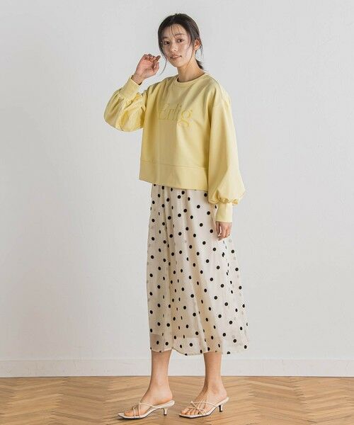 Droite lautreamont / ドロワットロートレアモン カットソー | 【WEB限定】クリアロゴプリントプルオーバー≪洗濯機で洗える≫ | 詳細25