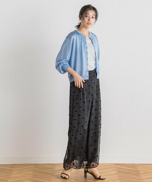 Droite lautreamont / ドロワットロートレアモン キャミソール・チューブトップ | ラメリブタンク≪手洗い可能≫ | 詳細4