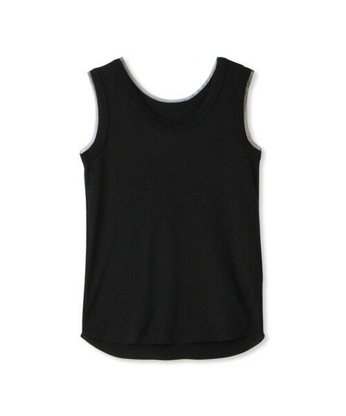 Droite lautreamont / ドロワットロートレアモン キャミソール・チューブトップ | ラメリブタンク≪手洗い可能≫ | 詳細13