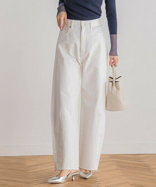 Droite lautreamont / ドロワットロートレアモン デニムパンツ | カーブデニムパンツ≪洗濯機で洗える≫ | 詳細1