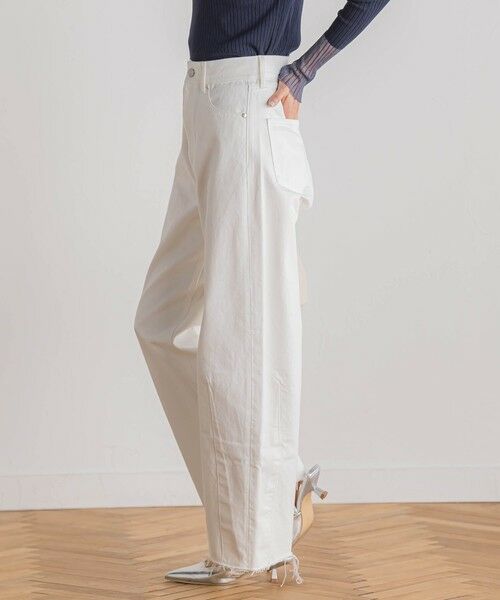 Droite lautreamont / ドロワットロートレアモン デニムパンツ | カーブデニムパンツ≪洗濯機で洗える≫ | 詳細2