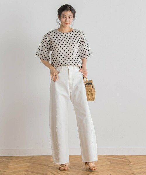 Droite lautreamont / ドロワットロートレアモン デニムパンツ | カーブデニムパンツ≪洗濯機で洗える≫ | 詳細20