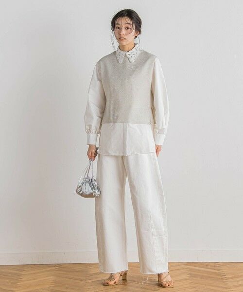 Droite lautreamont / ドロワットロートレアモン デニムパンツ | カーブデニムパンツ≪洗濯機で洗える≫ | 詳細23