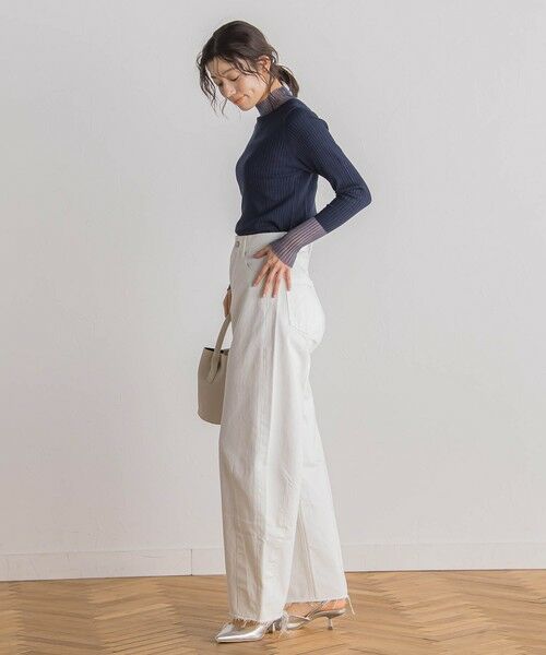 Droite lautreamont / ドロワットロートレアモン デニムパンツ | カーブデニムパンツ≪洗濯機で洗える≫ | 詳細5