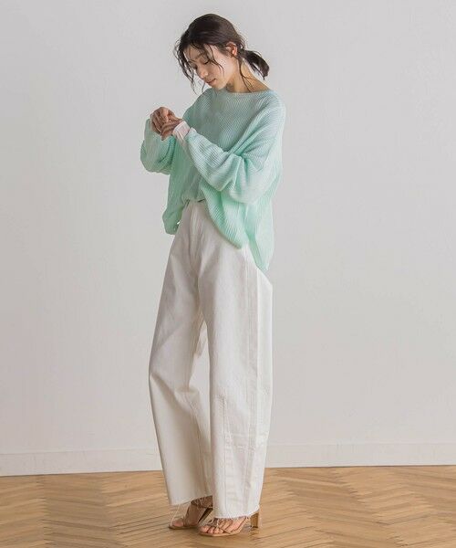 Droite lautreamont / ドロワットロートレアモン デニムパンツ | カーブデニムパンツ≪洗濯機で洗える≫ | 詳細8