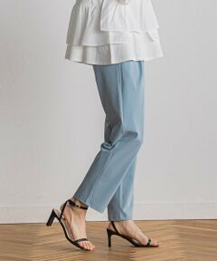 Droite lautreamont / ドロワットロートレアモン その他パンツ | 【WEB限定】サークルストレッチテーパードパンツ≪洗濯機で洗える≫