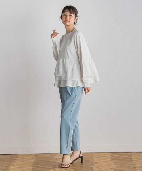 Droite lautreamont / ドロワットロートレアモン その他パンツ | 【WEB限定】サークルストレッチテーパードパンツ≪洗濯機で洗える≫ | 詳細2