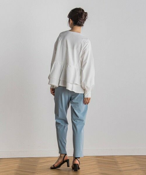 Droite lautreamont / ドロワットロートレアモン その他パンツ | 【WEB限定】サークルストレッチテーパードパンツ≪洗濯機で洗える≫ | 詳細4