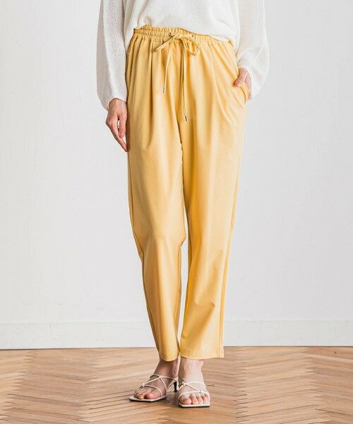 Droite lautreamont / ドロワットロートレアモン その他パンツ | 【WEB限定】サークルストレッチテーパードパンツ≪洗濯機で洗える≫ | 詳細14