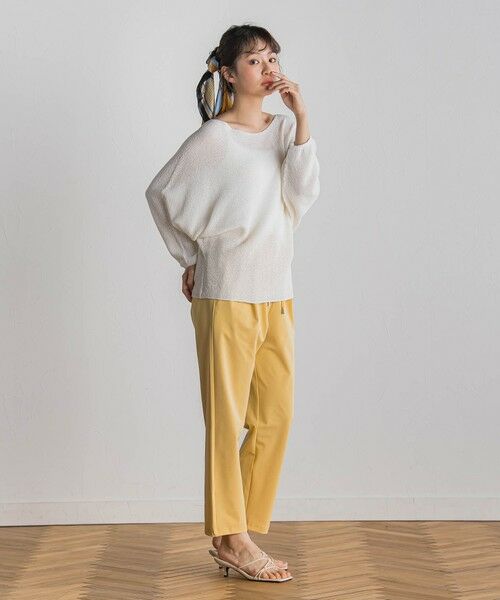 Droite lautreamont / ドロワットロートレアモン その他パンツ | 【WEB限定】サークルストレッチテーパードパンツ≪洗濯機で洗える≫ | 詳細7