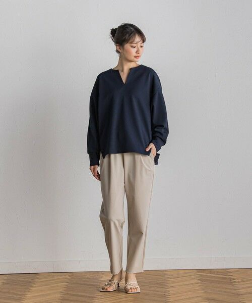 Droite lautreamont / ドロワットロートレアモン その他パンツ | 【WEB限定】サークルストレッチテーパードパンツ≪洗濯機で洗える≫ | 詳細15