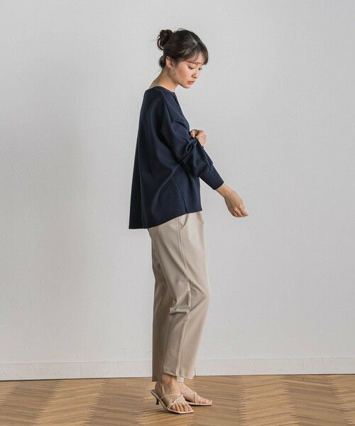 Droite lautreamont / ドロワットロートレアモン その他パンツ | 【WEB限定】サークルストレッチテーパードパンツ≪洗濯機で洗える≫ | 詳細16