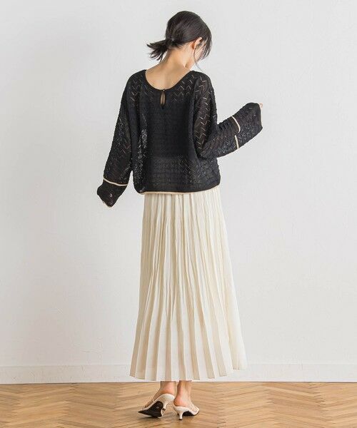 Droite lautreamont / ドロワットロートレアモン ミニ・ひざ丈スカート | シアースラブプリーツスカート≪手洗い可能≫ | 詳細14