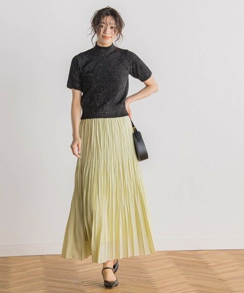 Droite lautreamont / ドロワットロートレアモン ミニ・ひざ丈スカート | シアースラブプリーツスカート≪手洗い可能≫ | 詳細17