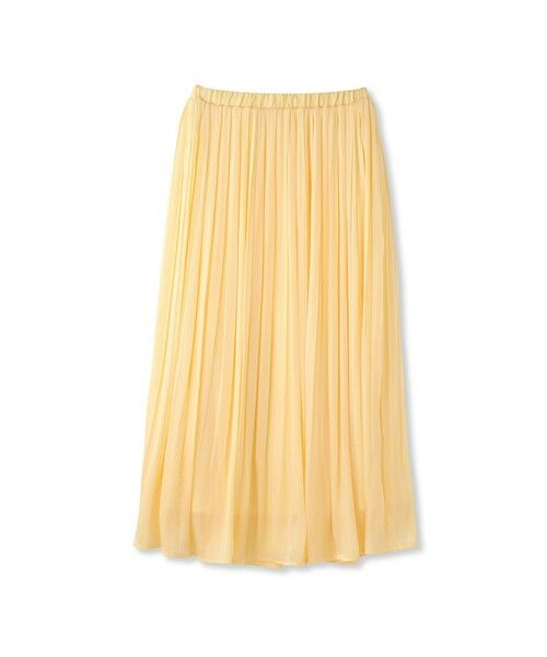 Droite lautreamont / ドロワットロートレアモン ミニ・ひざ丈スカート | 【WEB限定】シャインサテン楊柳プリーツスカート≪手洗い可能≫ | 詳細10