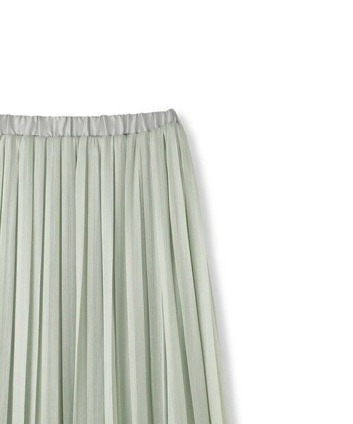 Droite lautreamont / ドロワットロートレアモン ミニ・ひざ丈スカート | 【WEB限定】シャインサテン楊柳プリーツスカート≪手洗い可能≫ | 詳細27