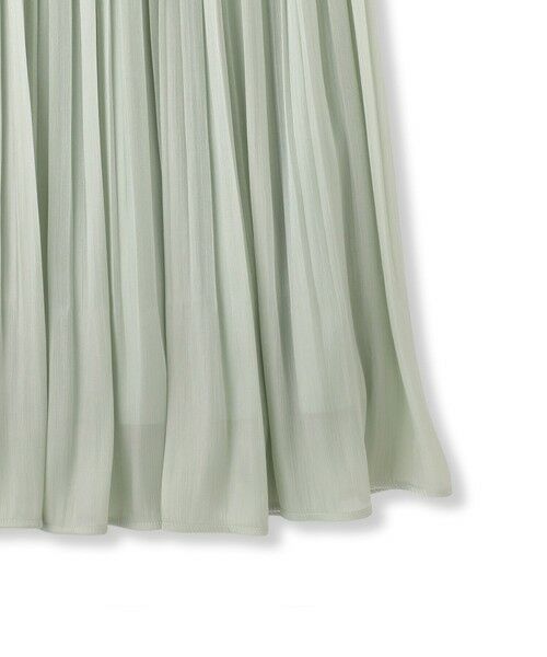 Droite lautreamont / ドロワットロートレアモン ミニ・ひざ丈スカート | 【WEB限定】シャインサテン楊柳プリーツスカート≪手洗い可能≫ | 詳細28