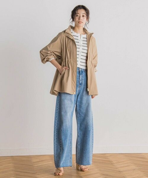 Droite lautreamont / ドロワットロートレアモン カーディガン・ボレロ | シアーボーダーRIBカーデ≪手洗い可能≫ | 詳細7