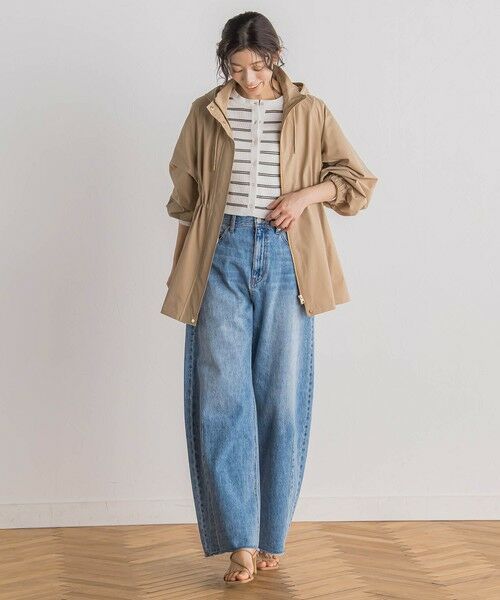 Droite lautreamont / ドロワットロートレアモン カーディガン・ボレロ | シアーボーダーRIBカーデ≪手洗い可能≫ | 詳細8