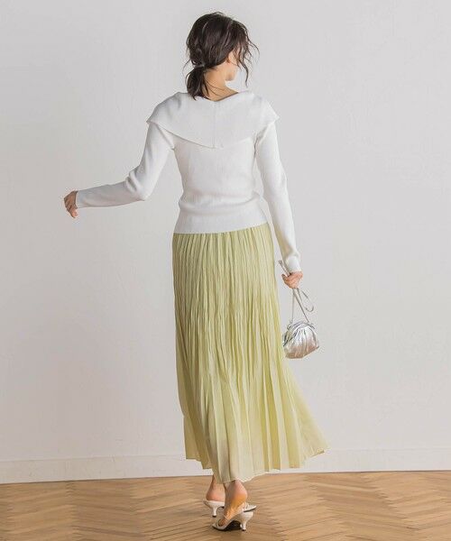 Droite lautreamont / ドロワットロートレアモン カーディガン・ボレロ | RIB襟付きZIPカーデ≪手洗い可能≫ | 詳細6