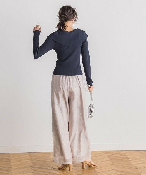 Droite lautreamont / ドロワットロートレアモン カーディガン・ボレロ | RIB襟付きZIPカーデ≪手洗い可能≫ | 詳細12